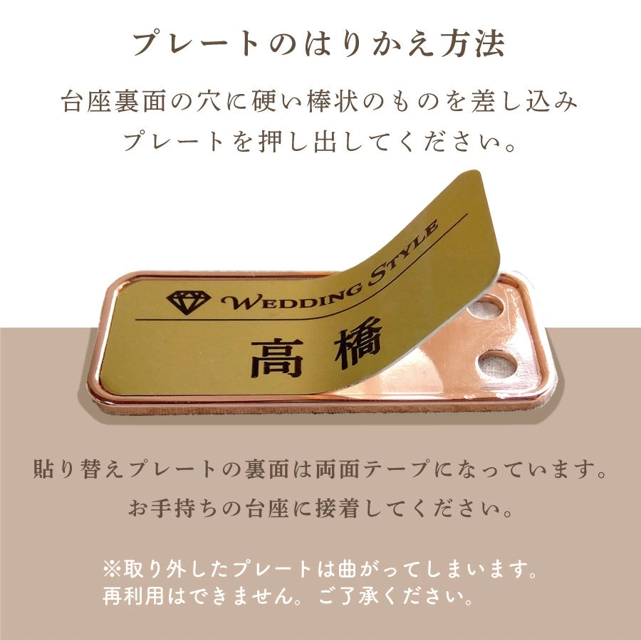 Luna専用貼り替えプレート