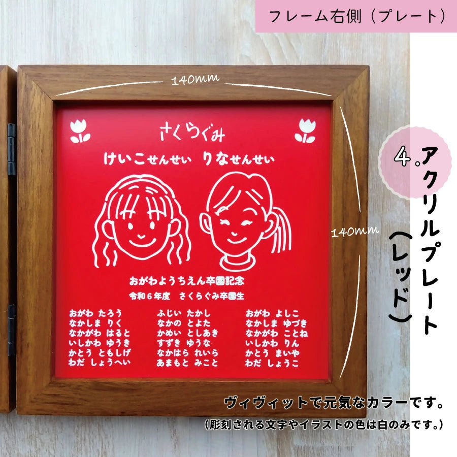 寄せ書きフォトフレーム